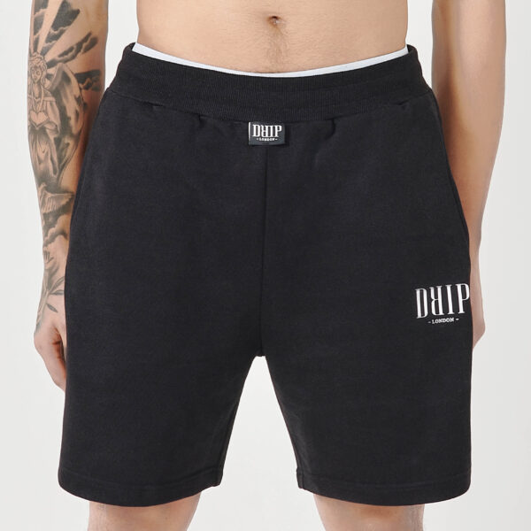 black-mid-length-shorts