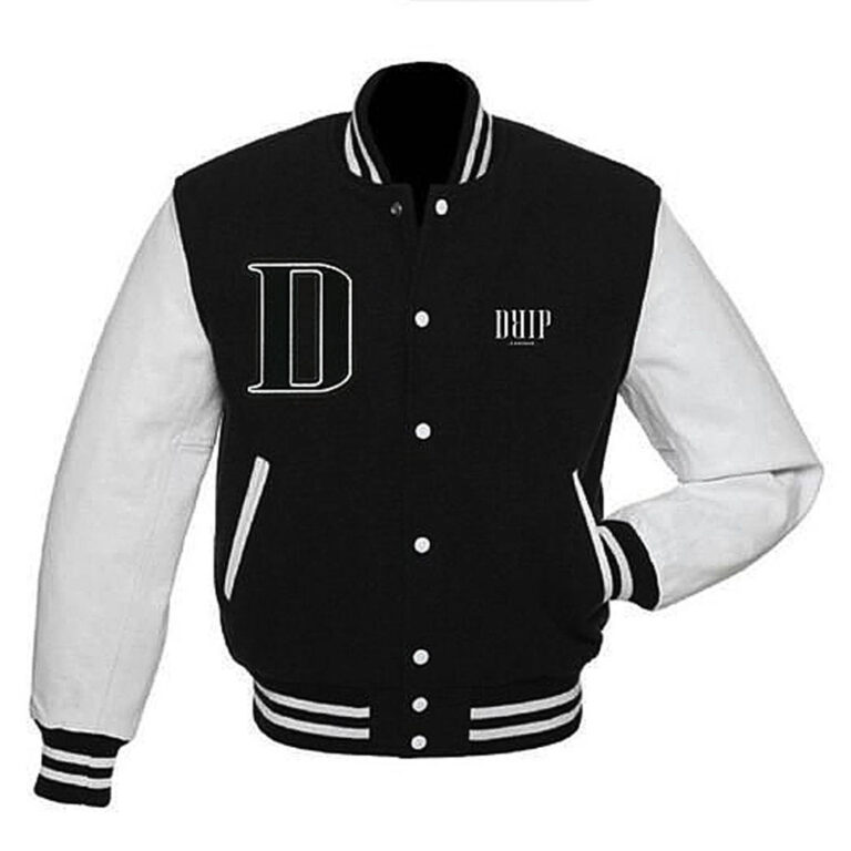 Black and White Varcity Jacket