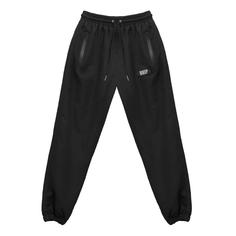Black Storm-Breaker Tracksuit Bottoms