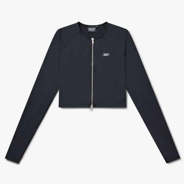 Activewear-Rashguard Crop-Top